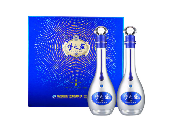 牡丹江洋河梦之蓝M9高端礼盒回收
