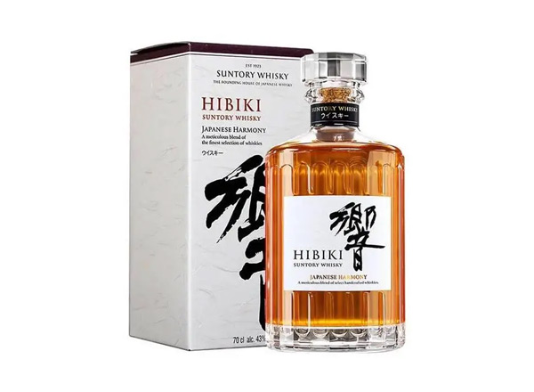 牡丹江回收响威士忌Hibiki和风醇韵響响牌12年17年21年樱花限量版宾三得利洋酒