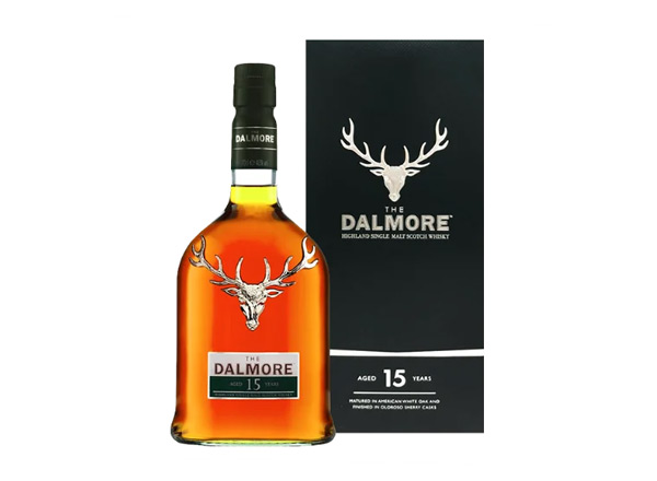 牡丹江回收大摩威士忌15年铁盒Dalmore达摩帝摩雪莉桶亚历山大苏格兰威士忌洋酒