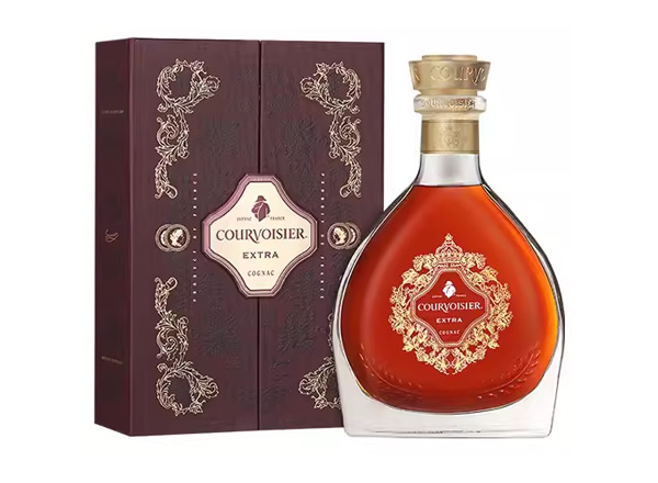 牡丹江回收拿破仑至尊EXTRA馥华诗干邑白兰地700ml礼盒装Courvoisier洋酒
