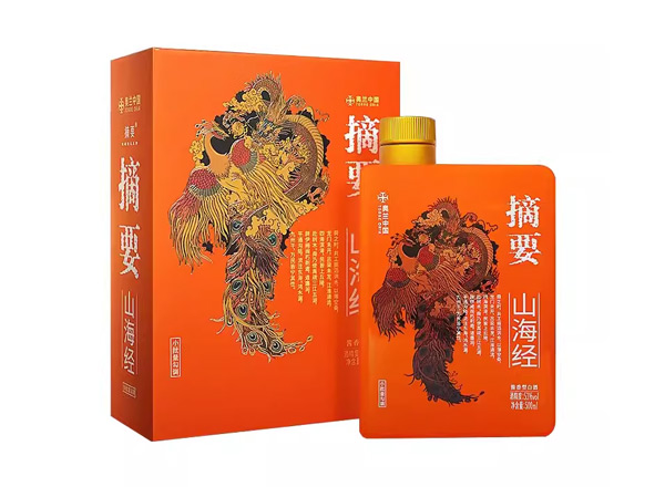 牡丹江金沙摘要山海经回收53度500ml贵州摘要酒