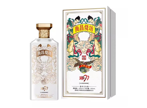 牡丹江回收衡昌烧坊臻99酒艺术酒九寨天堂