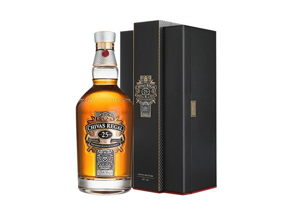 牡丹江Chivas芝华士25年回收芝华士威士忌礼盒Chivas Regal进口洋酒行货