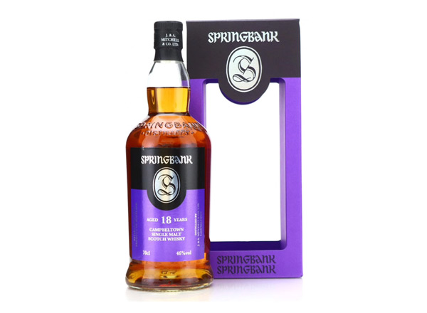 牡丹江Springbank云顶18年威士忌回收云顶威士忌洋酒700ml