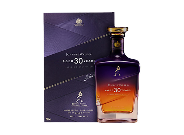 牡丹江Johnnie Walker尊尼获加30年回收尊尼获加威士忌紫金臻选750ml礼盒装洋酒收购约翰走路中国限量版