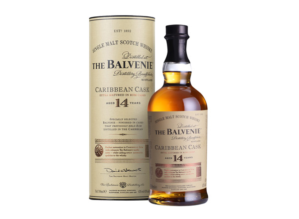 牡丹江百富14年回收百富威士忌加勒比桶陈酿The Balvenie Caribbean Cask洋酒上门收购