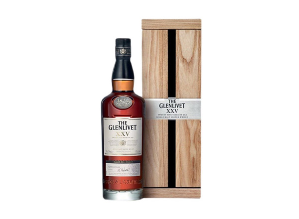 牡丹江格兰威特威士忌回收格兰威特25年陈酿威士忌The Glenlivet XXV洋酒上门收购