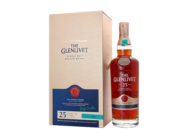 牡丹江The Glenlivet回收格兰威特25年苏格兰单一麦芽威士忌陈酿风味创造系列
