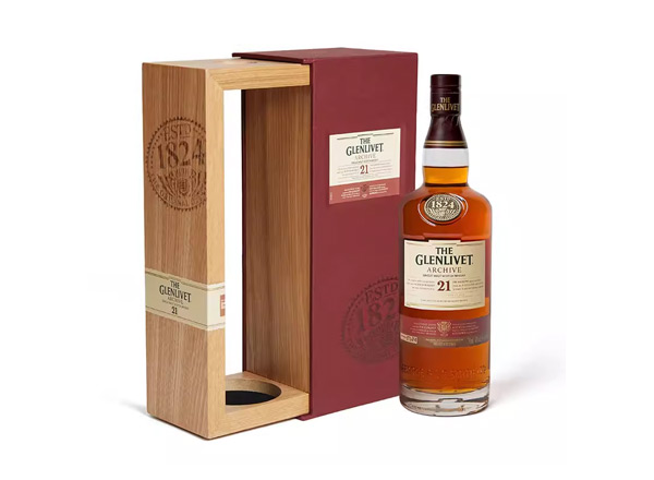 牡丹江上门收购格兰威特21年陈酿威士忌回收The Glenlivet Archive洋酒