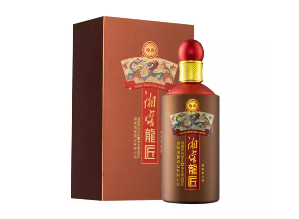牡丹江湘窖龍匠地和回收湘窖酒龙匠酱香型53度500ml礼盒装