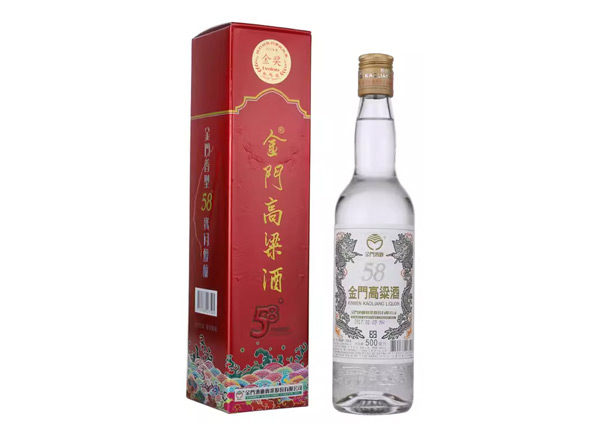 牡丹江上门收购金门高粱酒白金龙老酒回收金酒58度500ml