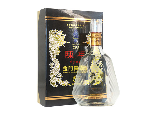 牡丹江回收金门高粱酒5年陈年高粱特金奖年份酒礼盒装白酒56度600ml